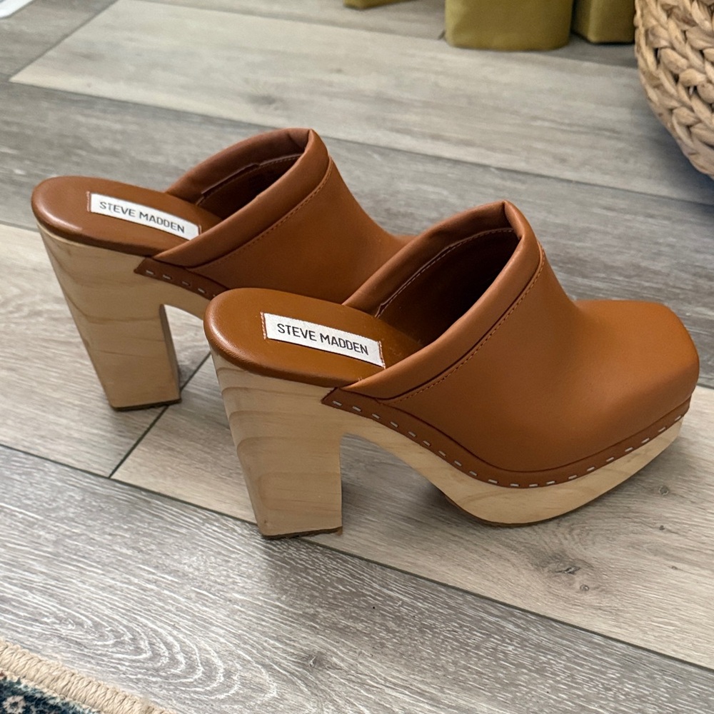 Steve Madden Women's Brown Mules